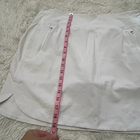 Athleta Fairway Golf Skort 18 - size XL - White - Picture 9 of 10